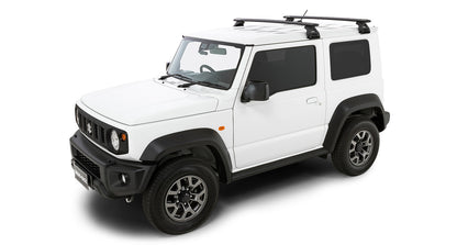 Suzuki Jimny JB74/Gen 4 2dr SUV 2019+ Vortex RL110 Black Bar Roof Rack