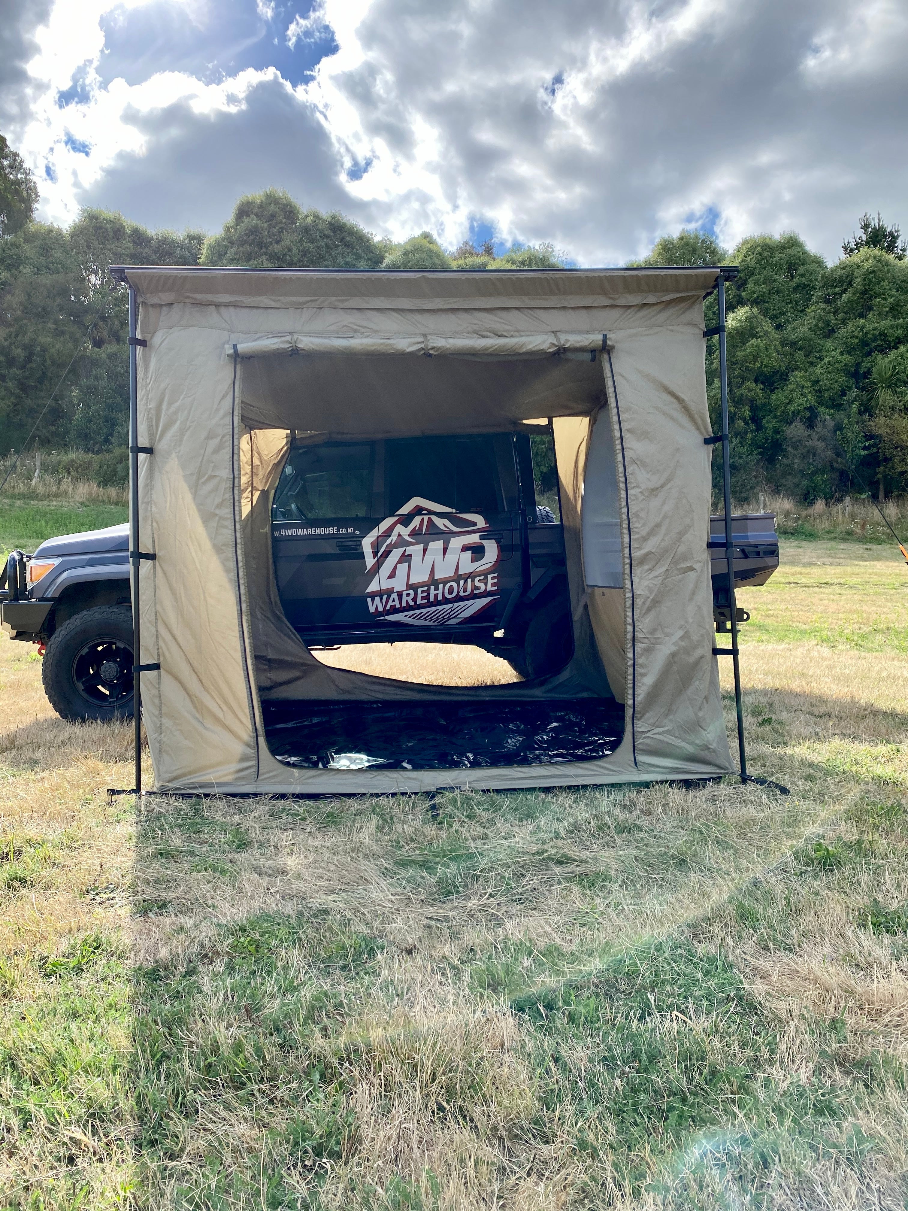 RMR Awning Tent 2.5m x 2.5m 4WD Warehouse