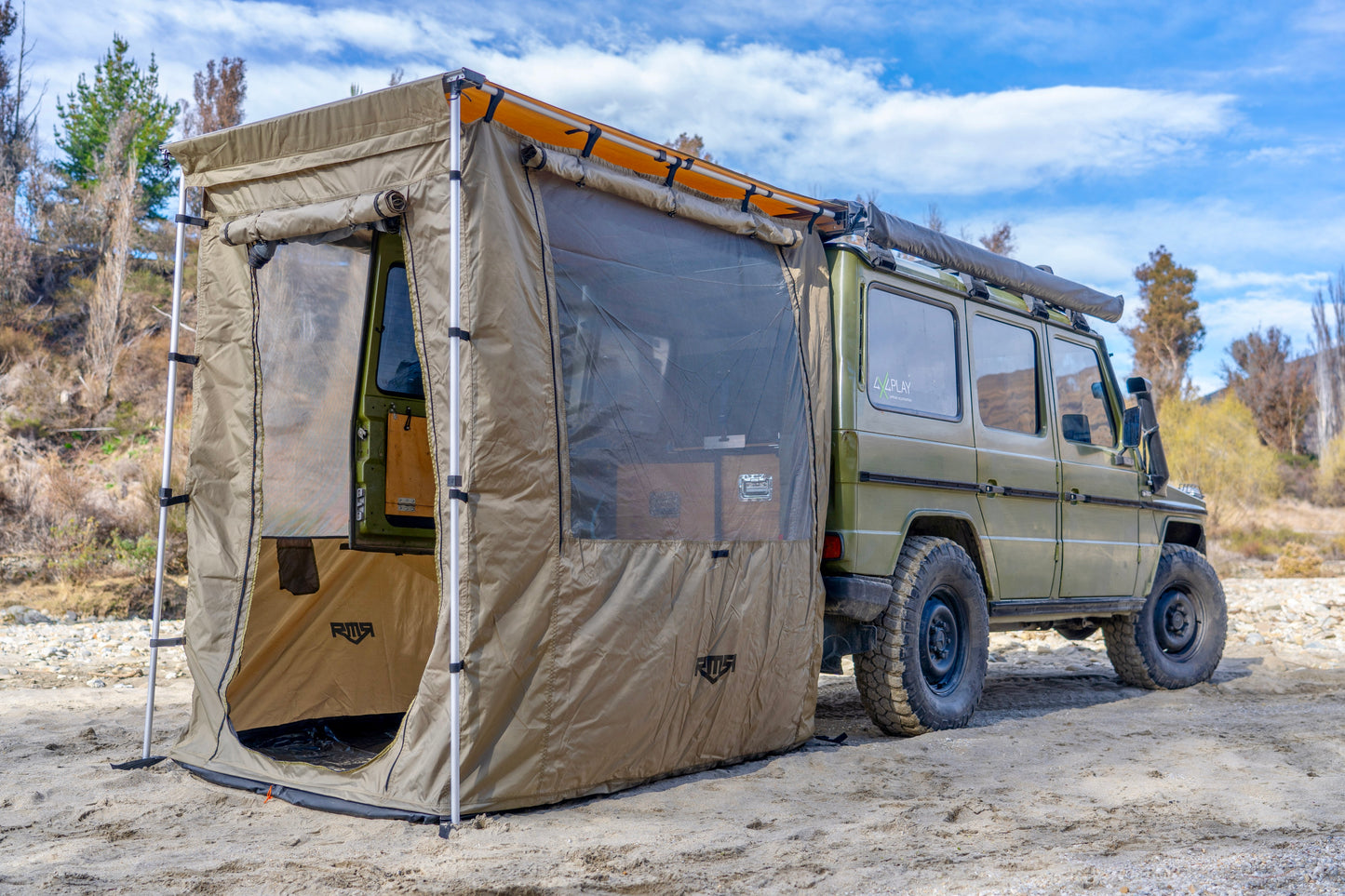 RMR Rear Awning Tent - 1.4m x 2m
