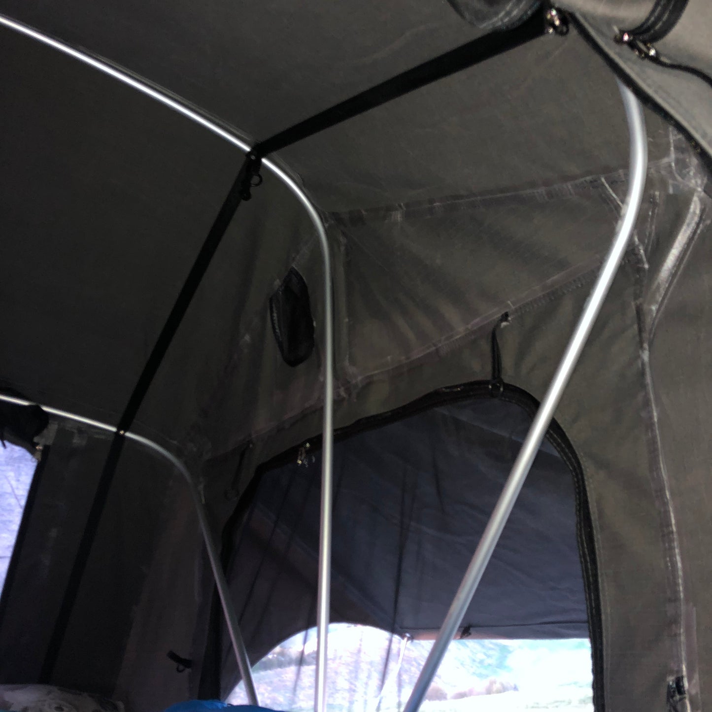RMR Rooftop tent with Annex inside tent