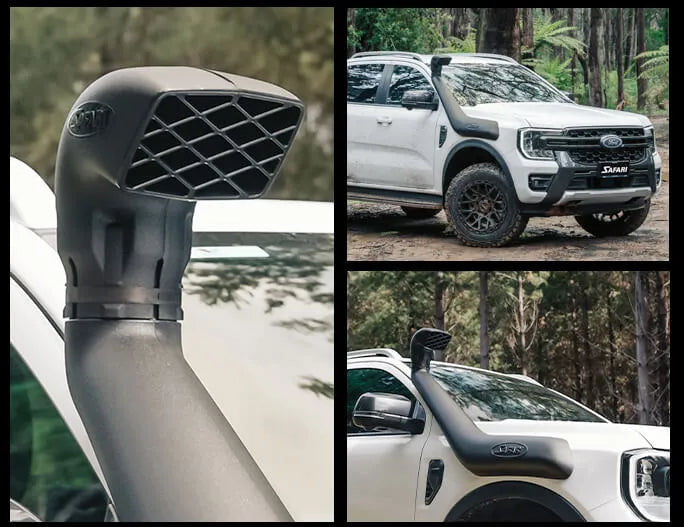 SS198HFD Safari V-spec Snorkel to suit Next Gen Ford Ranger 2022 on