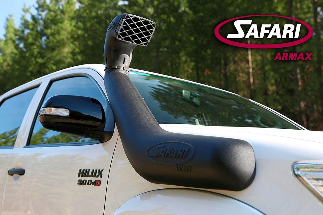 Toyota Hilux 2005 to 2015 Safari ARMAX Snorkel SS122HP